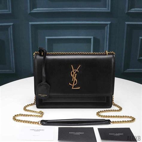 ysl sunset chain wallet|ysl wallet on chain price.